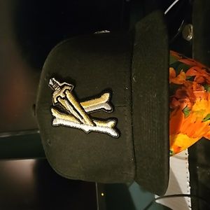 Charlotte Knights New Era 59Fifty Black Cap Size 7 1/4